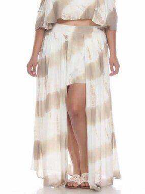 🇨🇦  Boho Me Collection Women's Maxi Skirt (Plus size )